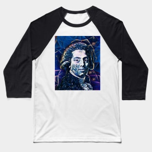 Fausto Elhuyar Dark night Portrait | Fausto Elhuyar Artwork 5 Baseball T-Shirt